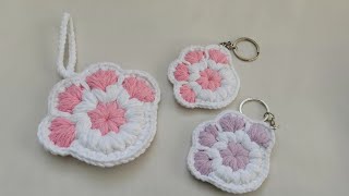 [Series 13]Crochet Beginners Tutorial crochet for beginners - How to make Date pin cat claw pendant