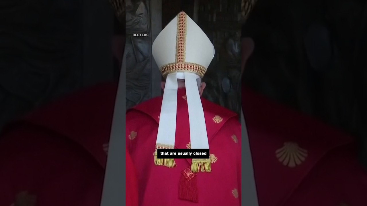 See why half a million people are flocking to the Vatican