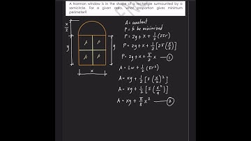 Differential Calculus: Application of the Derivatives (Maxima/Minima) Part 2