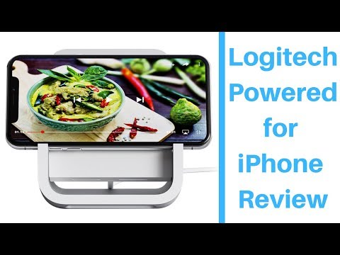 Logitech Powered Wireless Charger with Landscape Support