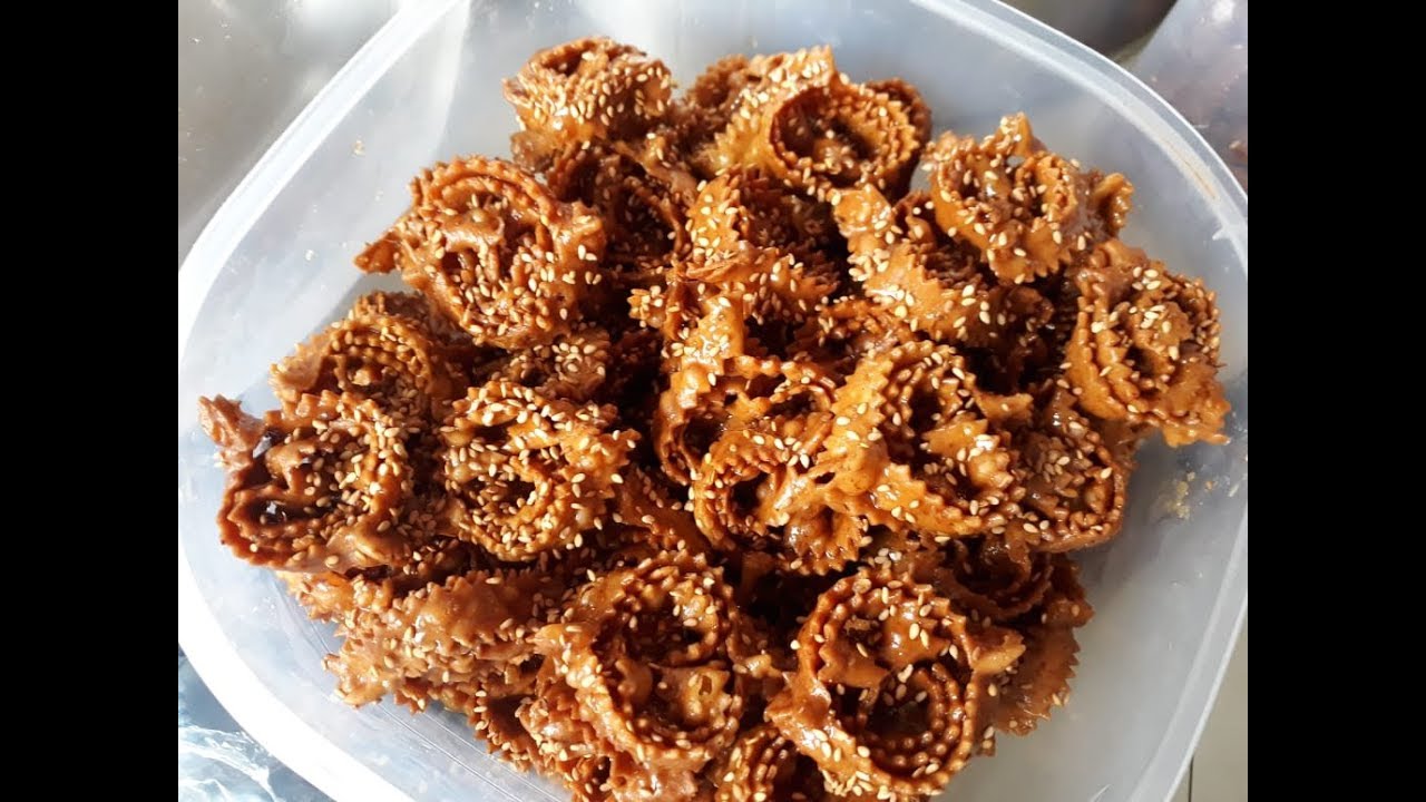 اروع شباكية باللوز طريقة التحضير كاملة مع الشرح بالتفصيل والمقادير