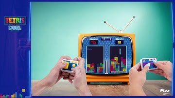 Fizz Creations Tetris Duel First of a Kind 2-Player Head to Head Battle Wireless Plug and Play Game