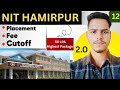 NIT HAMIRPUR REVIEW 2025 | PLACEMENT, FEE, CUTOFF, SEAT MATRIX|@Shekhar4700