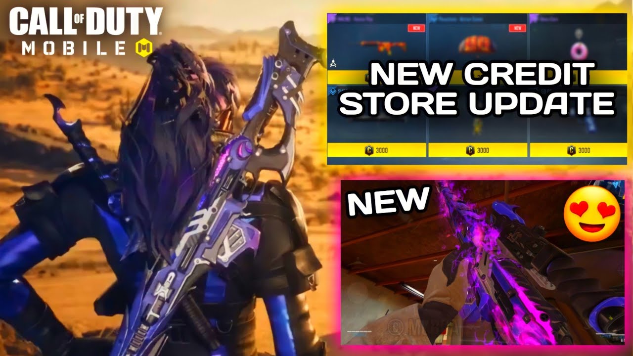 *NEW* CREDIT STORE UPDATE, FREE REWARDS & Shadow Stung Draw! codm.