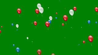 Chroma Key  Wedding balloons | بالونات افراح كروما | خلفية خضراء بالون افراح ومناسبات للمونتاج