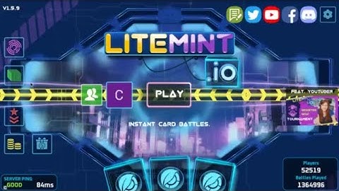 Unedited Litemint.io Basic Deck Gameplay #1
