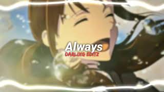 Always - Isak Danielson [edit audio]