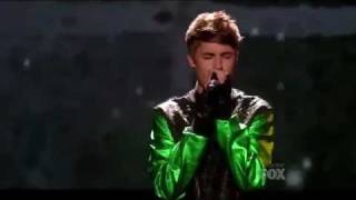 Video thumbnail of "Justin Bieber & Stevie Wonder "The Christmas Song" X Factor Finals (HD)"