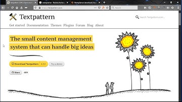 Textpattern CMS Tutoriel 1 installation sur un serveur local