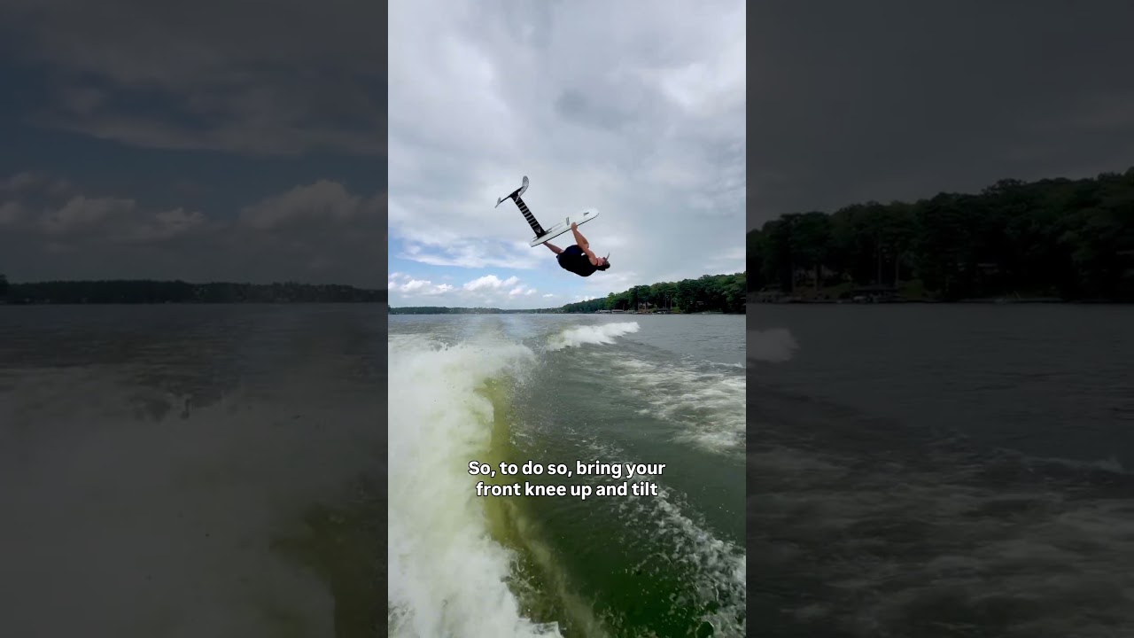 Ansley Pritchard gives a quick tutorial on how to do a Backflip on a Foil! #backflip #wakefoil