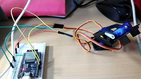 ESP-32にサーボモーターSG90を接続する