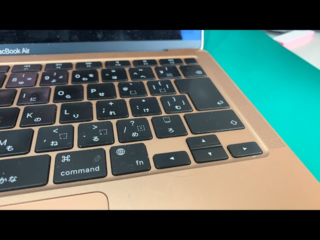 ジャンク品2020年MacBook Air (キーボード障害) MacBook Air 2020 Unresponsive Keyboard Repair - YouTube