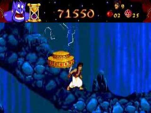 Aladdin - Cave of Wonders: Yellow Monster Defeat Walkthrough