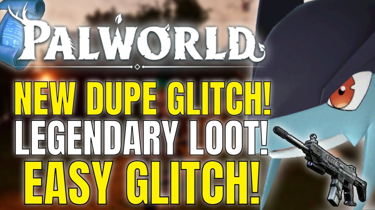 PALWORLD UNLIMITED LEGENDARY LOOT! NEW DUPLICATION GLITCH! Pal Souls, Legendary Weapons