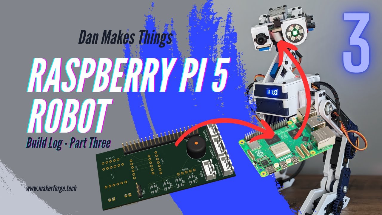 Build a Raspberry Pi 5 Robot - Build Log 3 - YouTube