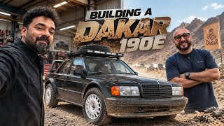 Inside Beenyamin Senkal’s Wild 190E Project 🇩🇪 | Mercedes 190E Dakar Build