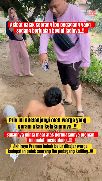 A thug was beaten black and blue and stripped naked by residents after being caught with a woman'...