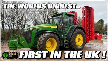 NEW MACHINE! MASCHIO GASPARDO JUMBO X 10M POWER HARROW! 