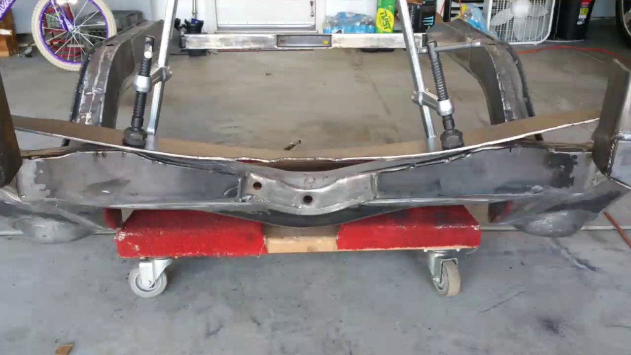66 impala frame reinforcement (3) YouTube
