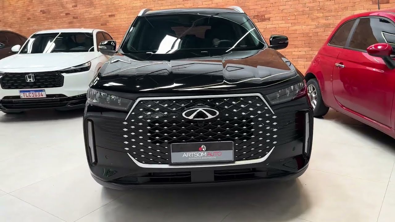 Chery Tiggo5x 2026 - Películas de segurança + upgrade de som - ArtsomAuto