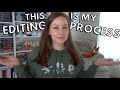 My Personal EDITING PROCESS | 7 Action Steps to Edit the First Draft of Your Novel