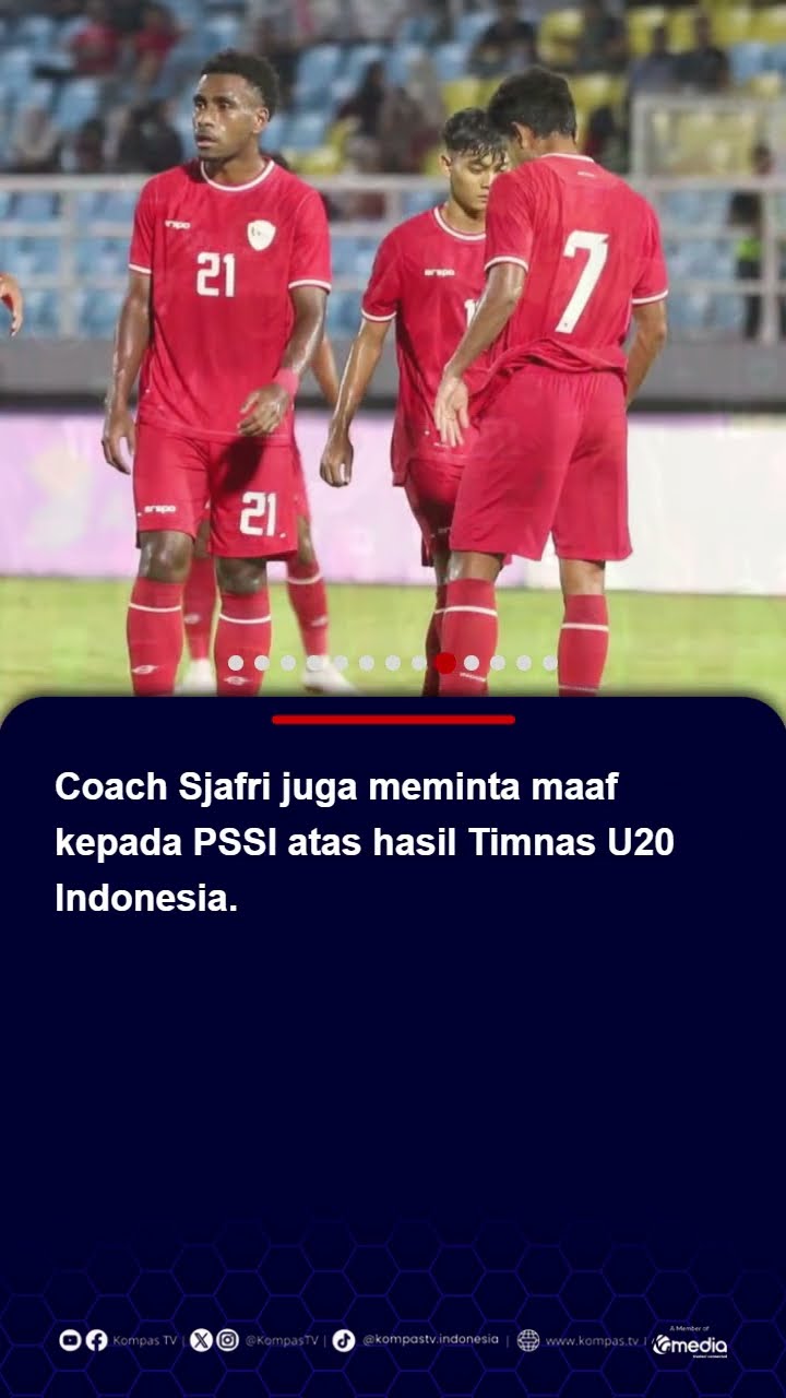 Indra Sjafri Minta Maaf Timnas U20 Gagal ke Piala Dunia: Siap Dievaluasi PSSI #indrasjafri #timnas