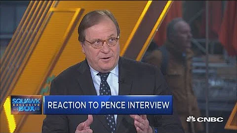 What Mike Pence was signalling on China trade during his interview with CNBC