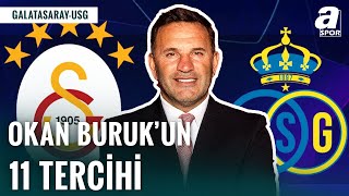Galatasaray-Union Saint-Gilloise Maçında Okan Burukun 11 Tercihi Nasıl Olacak? İşte Muhtemel 11