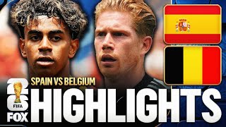 Spain vs Belgium 2-0 Highlights | Spain Dominates Belgium | Full Match Highlights 2026 HD