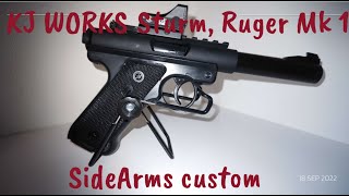 冬のサブウエポンを探す KJ WORKS スタームルガーMk 1 SideArms