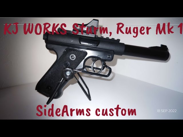 冬のサブウエポンを探す KJ WORKS スタームルガーMk 1 SideArms