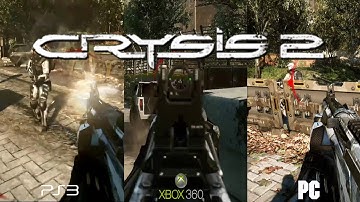 Crysis 2 - PS3 vs Xbox 360 vs PC