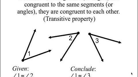 Transitive Property: Lesson 027g