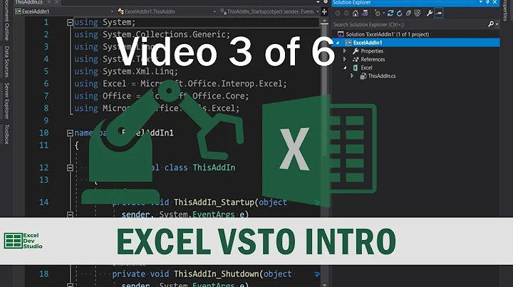 Découvrez les solutions Excel avec VSTO !