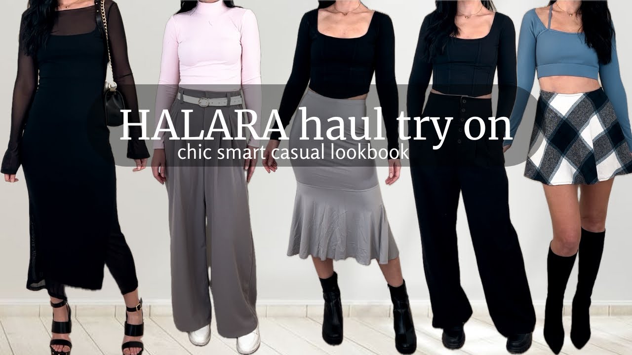 HALARA Try-On Haul & Outfit Ideas