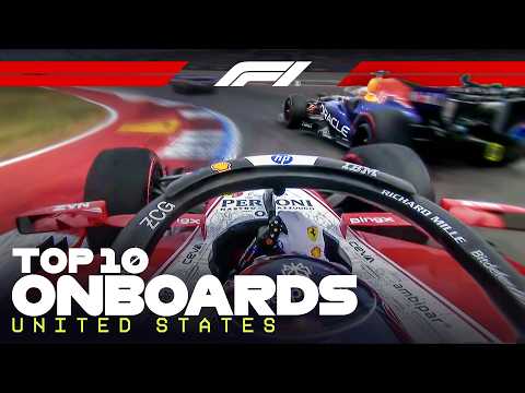 Top 10 onboards del Gran Premio de Estados Unidos 2026