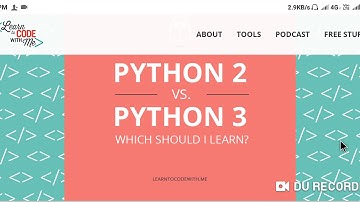 Differences between Python 2 vs Python 3