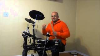 2 Minute Drum Lessons (16th Note Triplets On Snare Drum)