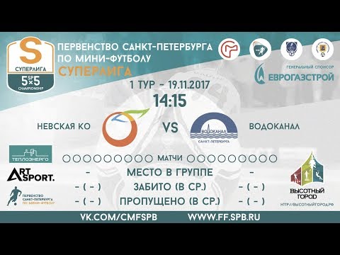 Видео к матчу Невская Ко - Водоканал