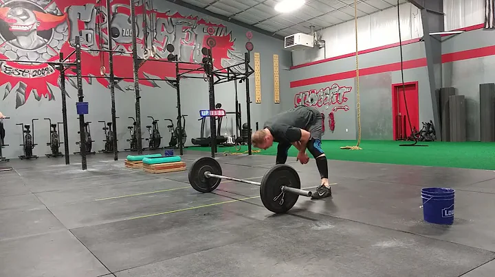 Aaron Schow masters 45 to 49 workout #2 crossfit q...