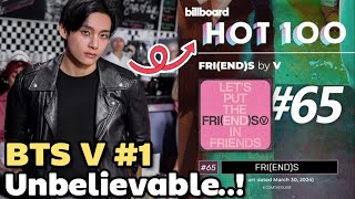 Bts Taehyung 'Fri(End)S’ Is Reaching This Big Success! Bts V ’Friends' Big Achievement 2024