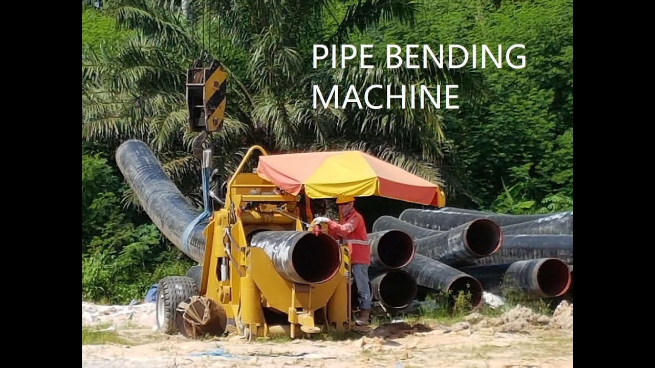 COLD BENDING PIPE 24" BENDING MACHINE YouTube