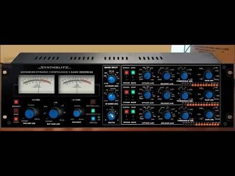 Synthblitz - Demon 80 multiband compressor From -27 to -7 dB RMS - vinyl source