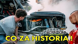 Ogień w aucie, brak hamulców, co za historia ! KORPYSA MOTOSPORT na King of Germany Ultra4