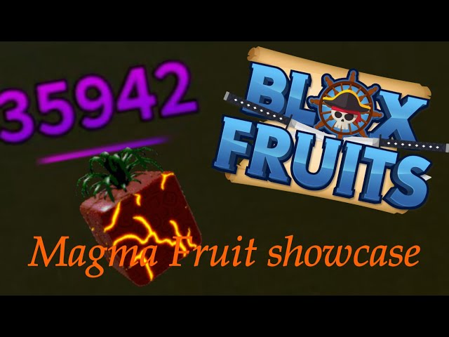 REWORK: Magma Fruit Showcase in Blox Fruits (ROBLOX) 