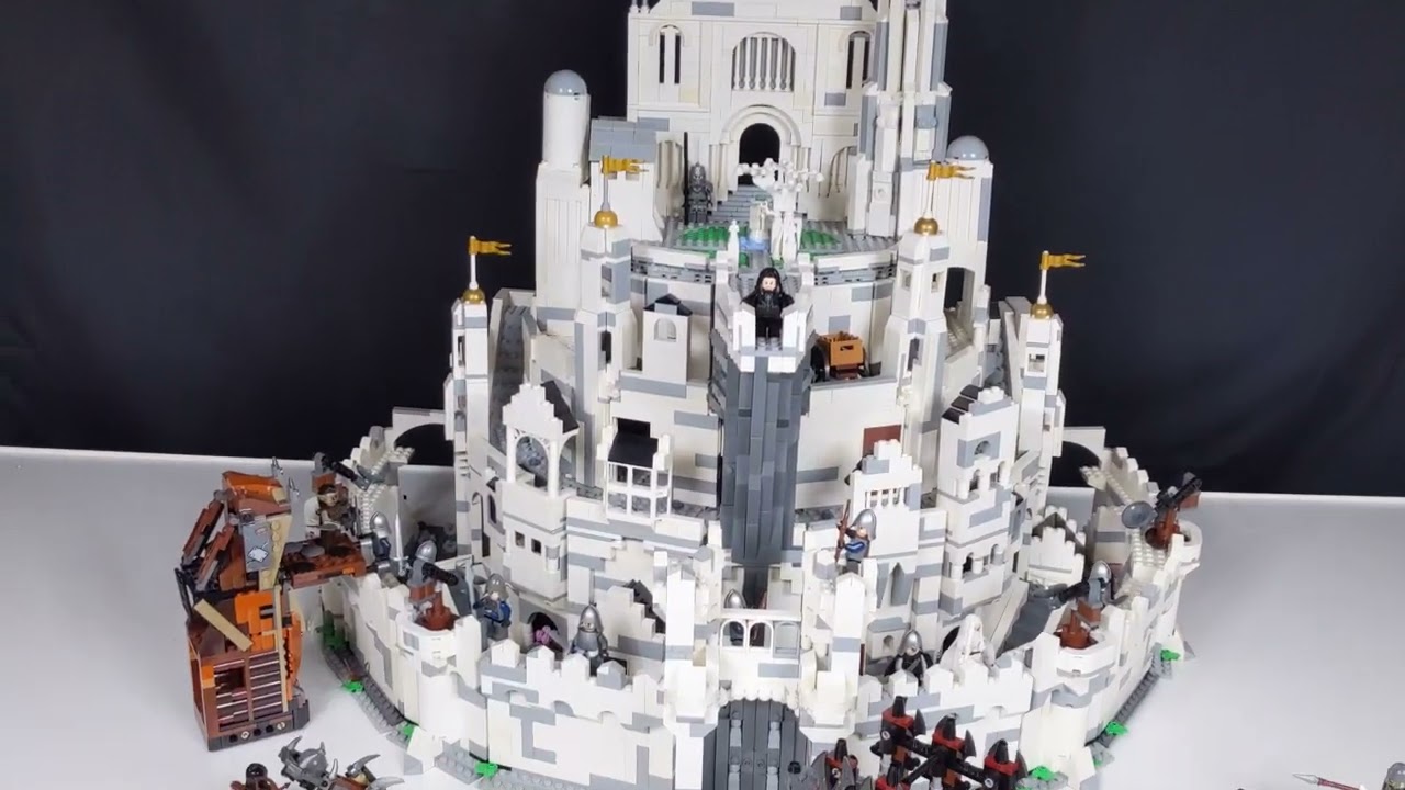 LEGO MOC Minas Tirith by drbaggy