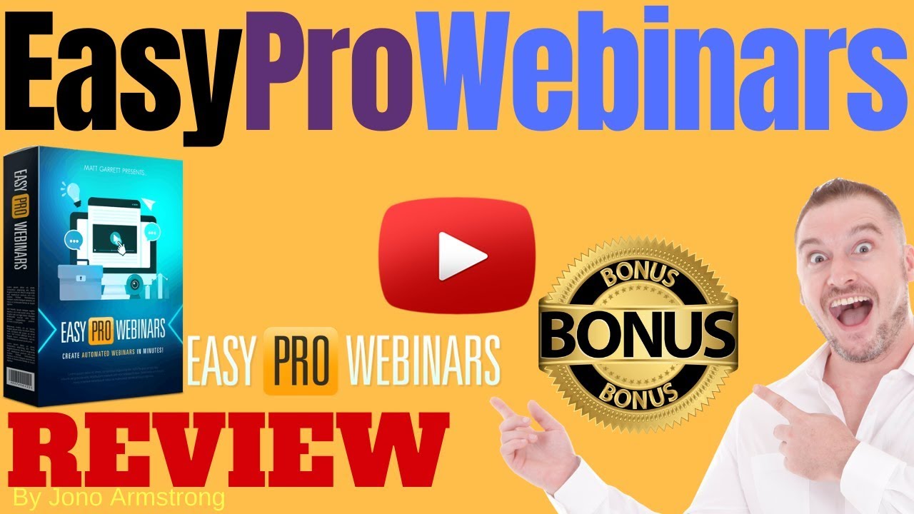 Easy Pro Webinars Review ⚠️ WARNING ⚠️ DON'T BUY THIS WITHOUT MY 👷 CUSTOM 👷 BONUSES!!
