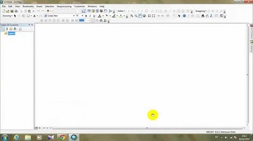 LAB 1 : แนะนำการเปิดโปรแกรม ArcMap ,ArcCatalog และ Arctoolbox