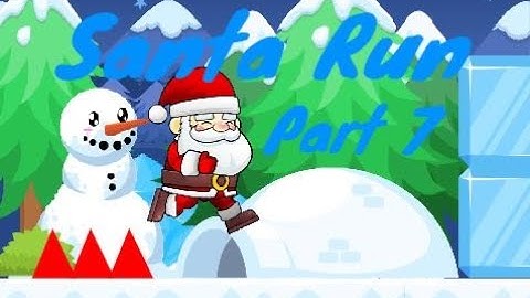 Scratch Tutorial | Santa Run Christmas Platformer | Part 7 | How to create scrolling platformer game