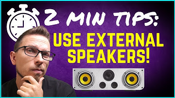 Better Sound! Hook Up an External Speaker | 2 min Projector Tips
